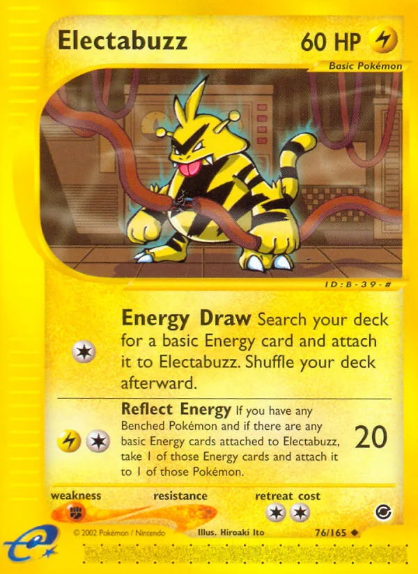 Electabuzz · Expedition Base Set 76/165