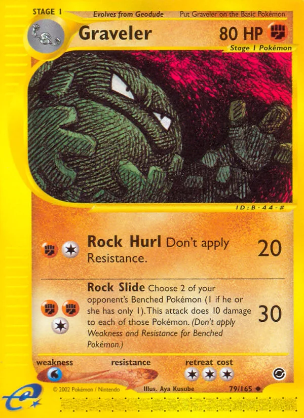 Graveler · Expedition Base Set 79/165