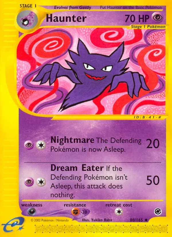 Haunter · Expedition Base Set 80/165