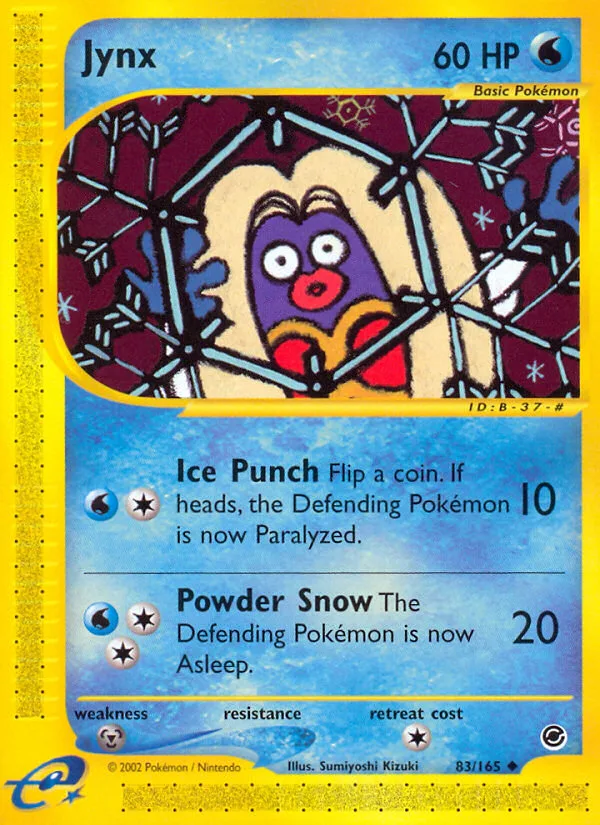 Jynx · Expedition Base Set 83/165