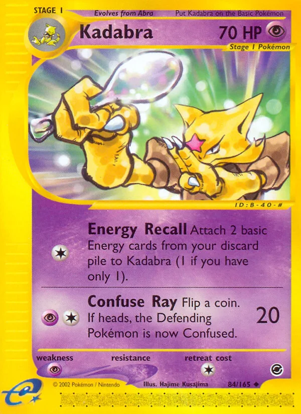 Kadabra · Expedition Base Set 84/165