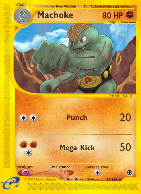 Machoke · Expedition Base Set 85/165