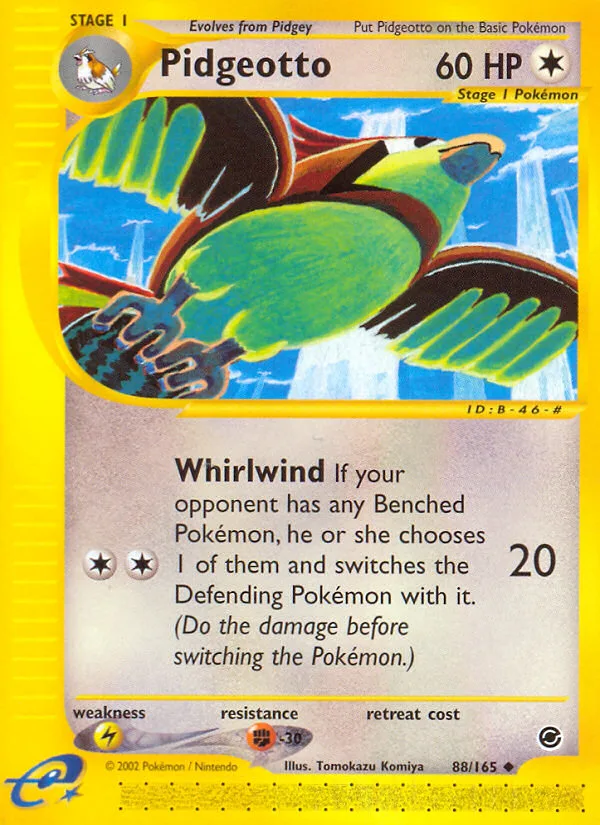 Pidgeotto · Expedition Base Set 88/165