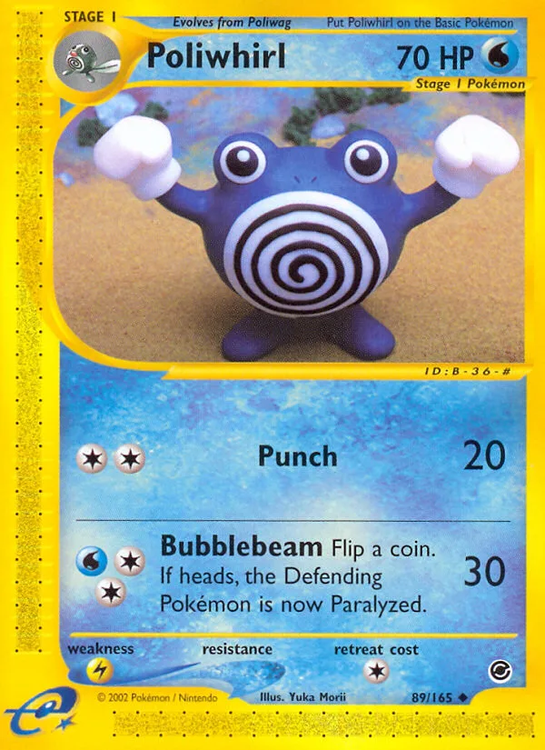Poliwhirl · Expedition Base Set 89/165