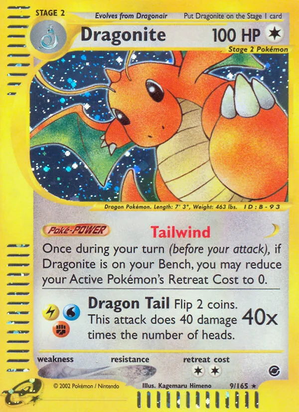 Dragonite · Expedition Base Set 9/165