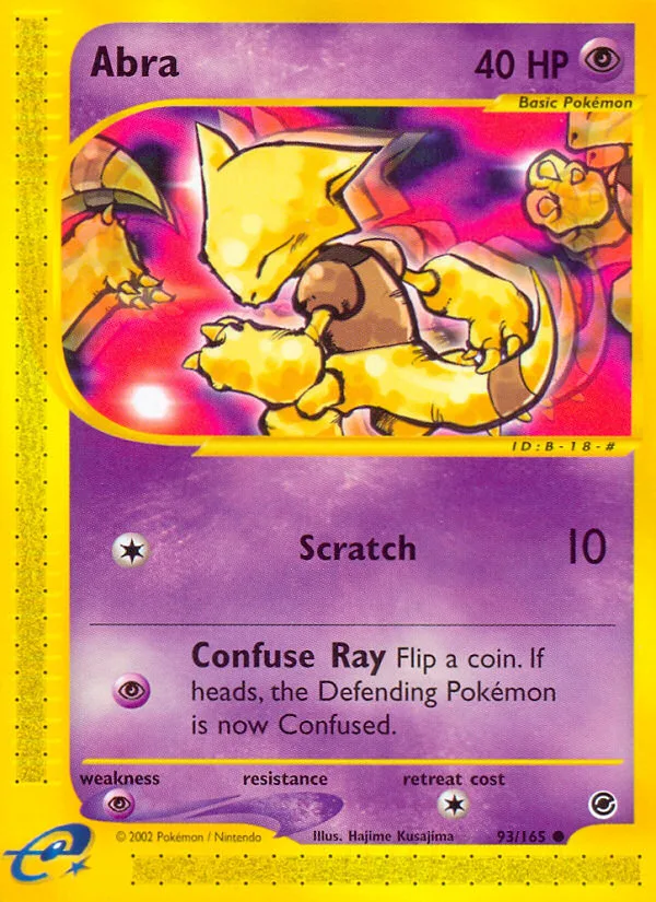 Abra · Expedition Base Set 93/165