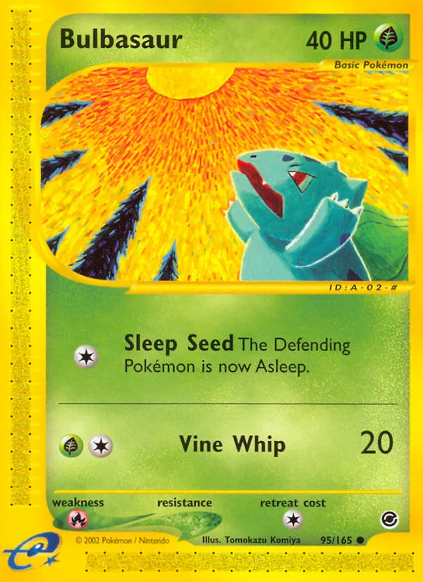 Bulbasaur · Expedition Base Set 95/165