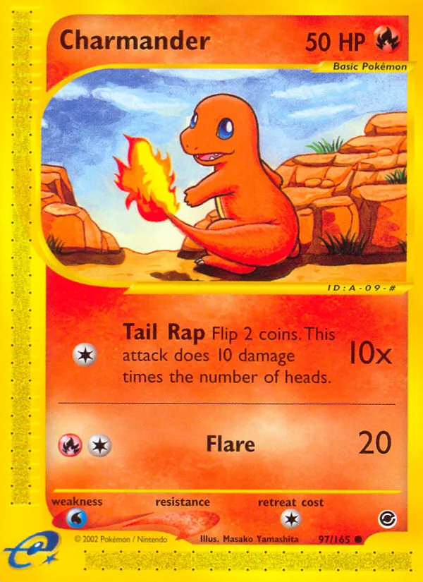 Charmander · Expedition Base Set 97/165