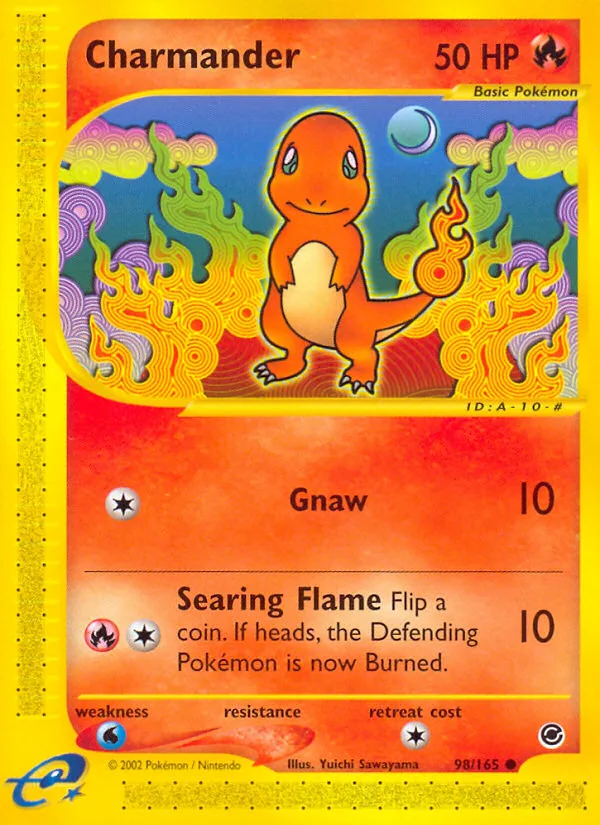 Charmander · Expedition Base Set 98/165