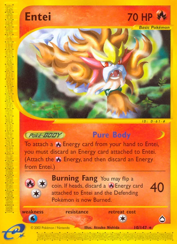 Entei · Aquapolis 10/147