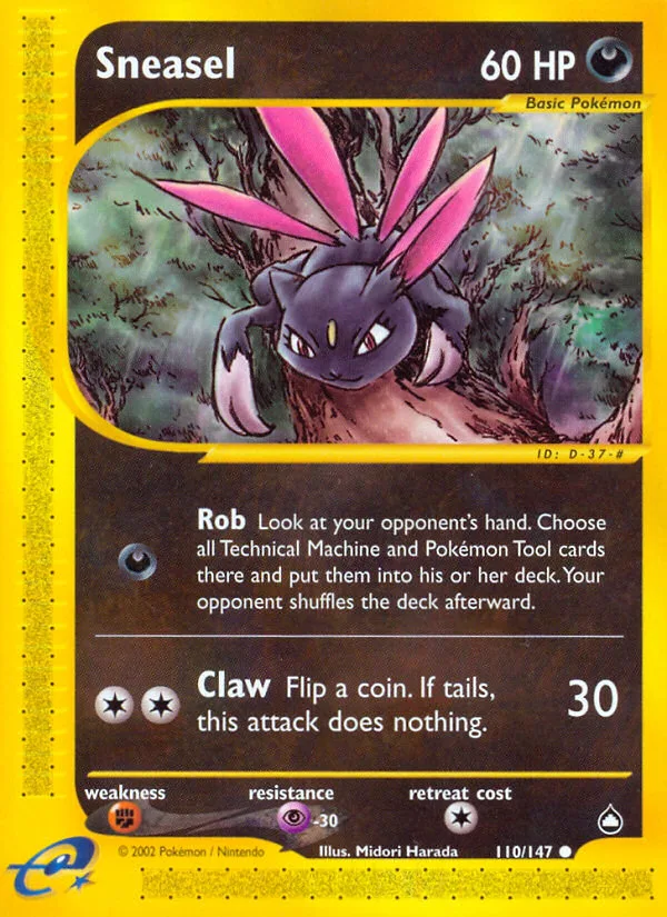 Sneasel · Aquapolis 110/147