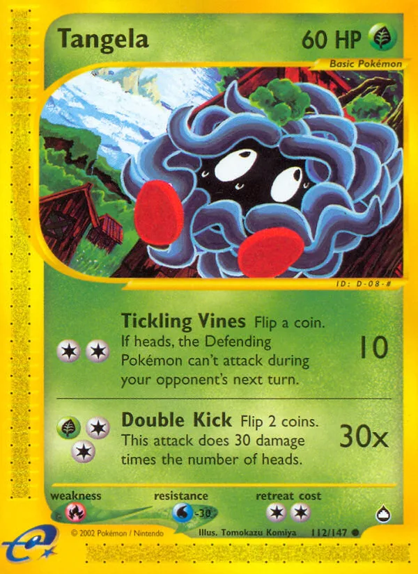 Tangela · Aquapolis 112/147