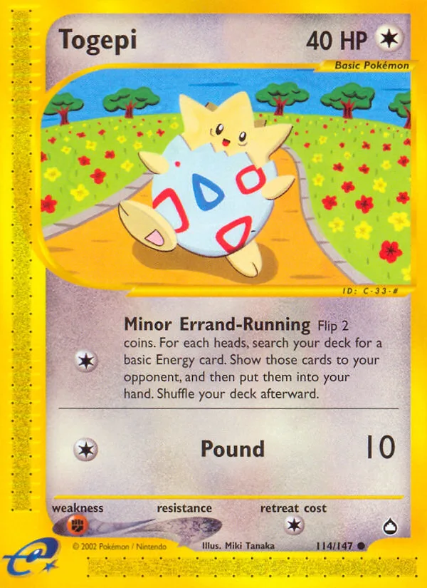 Togepi · Aquapolis 114/147