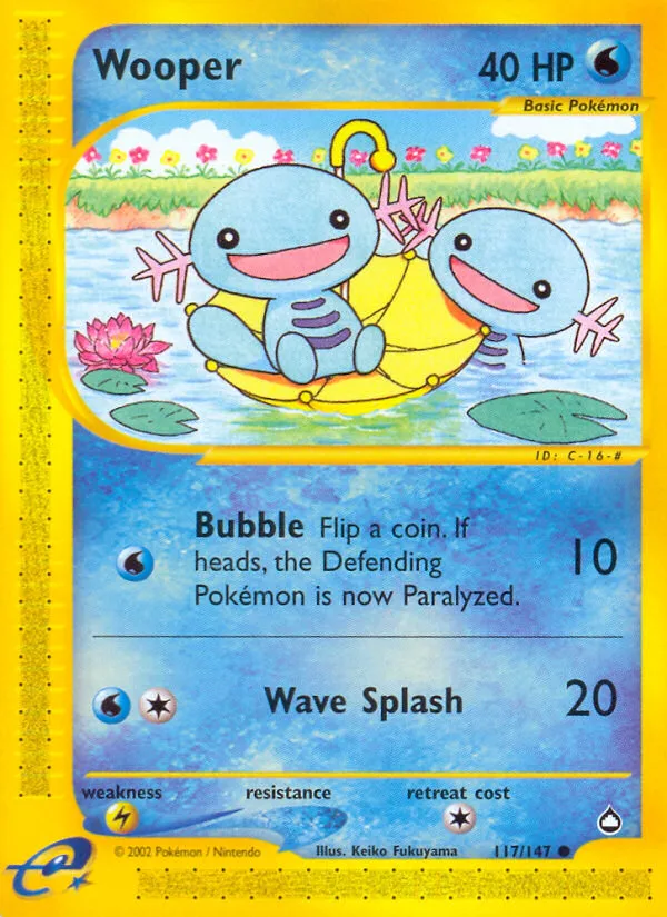 Wooper · Aquapolis 117/147