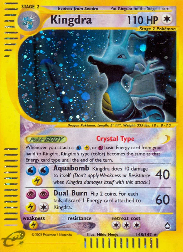 Kingdra · Aquapolis 148/147