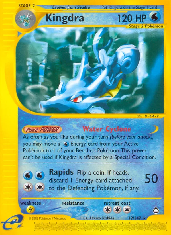 Kingdra · Aquapolis 19/147