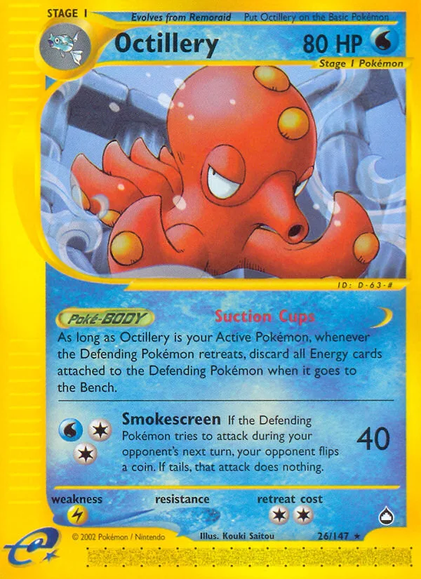 Octillery · Aquapolis 26/147