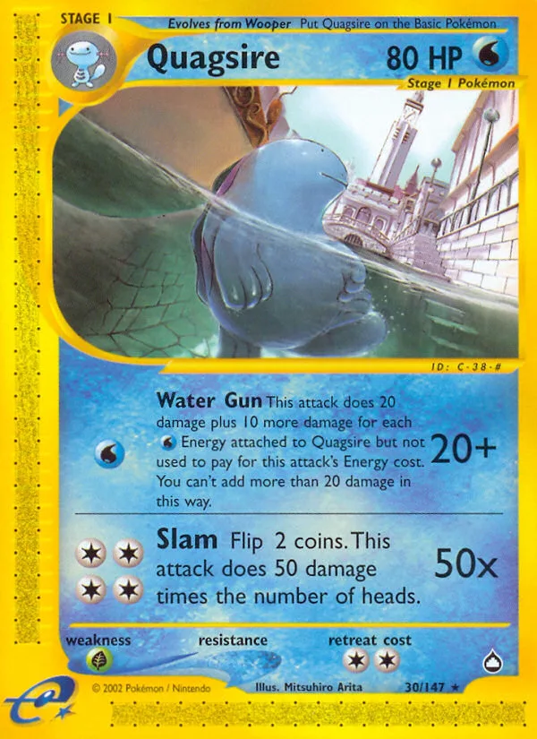 Quagsire · Aquapolis 30/147