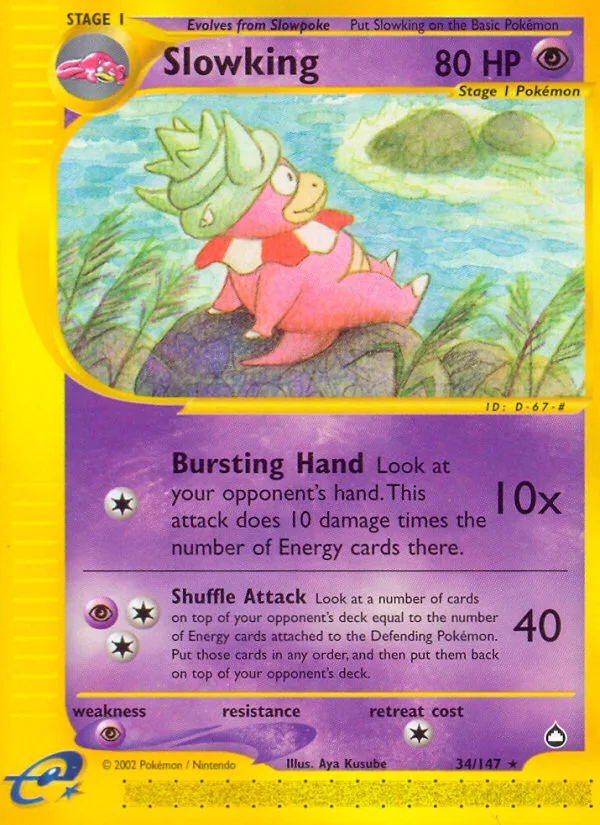 Slowking · Aquapolis 34/147