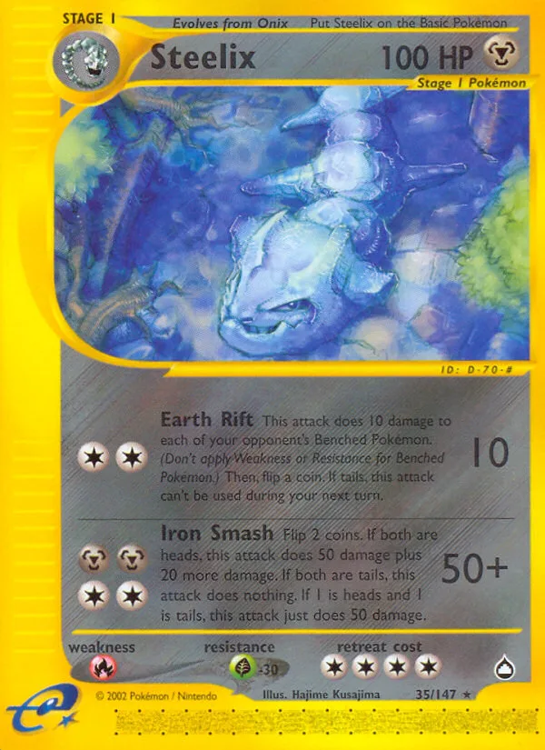 Steelix · Aquapolis 35/147