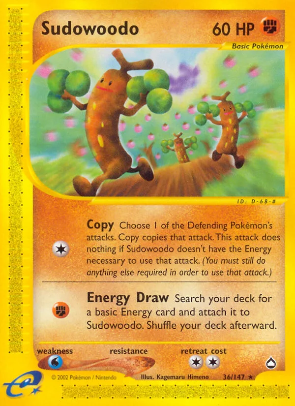 Sudowoodo · Aquapolis 36/147