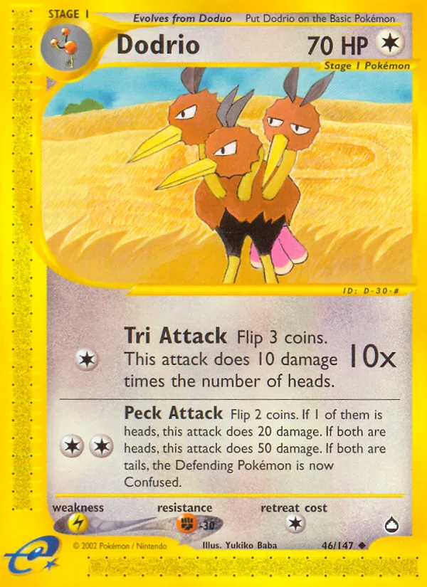Dodrio · Aquapolis 46/147