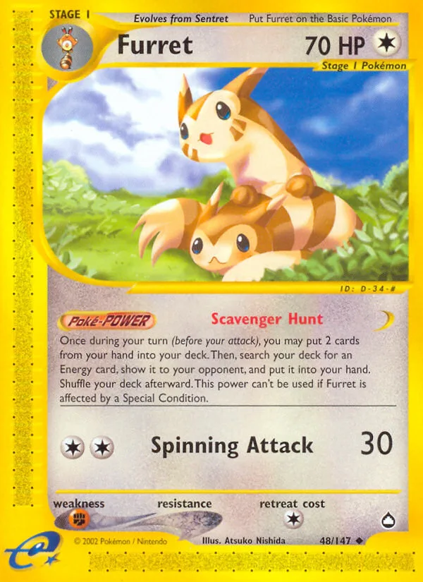 Furret · Aquapolis 48/147