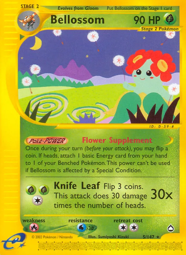 Bellossom · Aquapolis 5/147