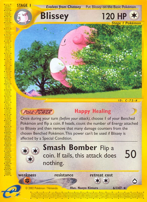 Blissey · Aquapolis 6/147