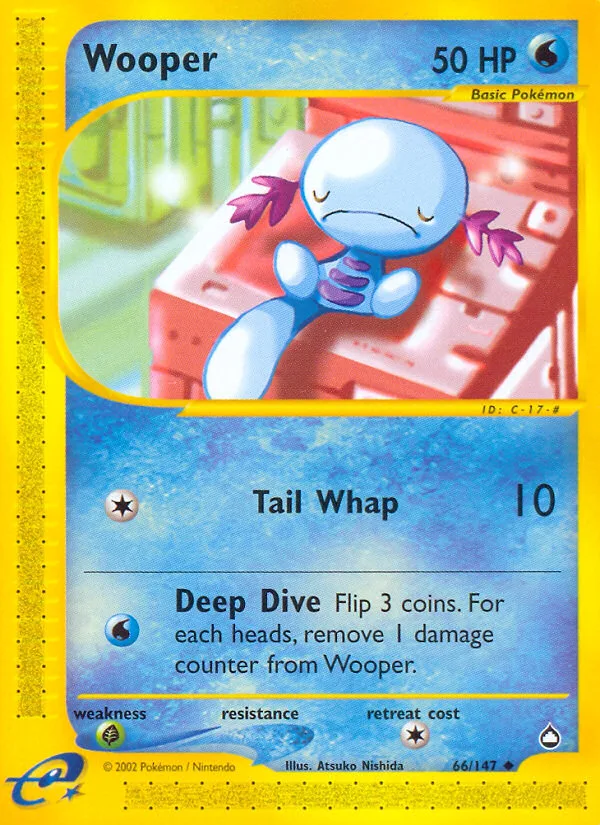 Wooper · Aquapolis 66/147