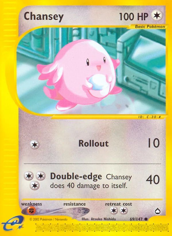 Chansey · Aquapolis 69/147