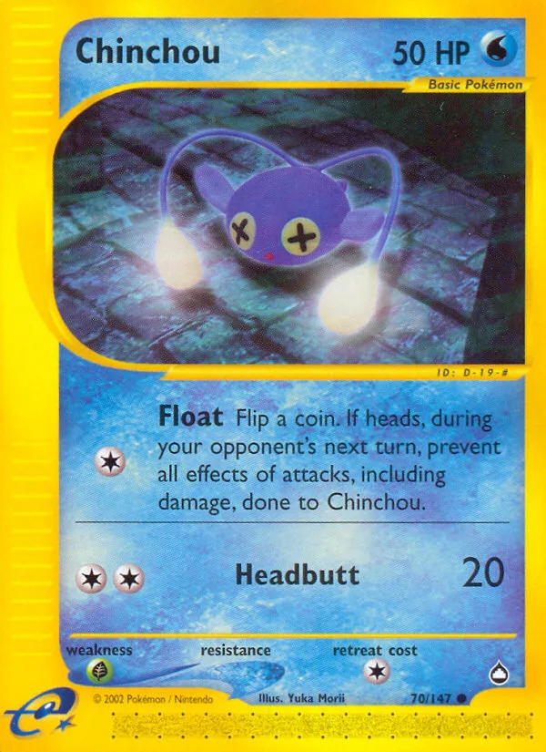Chinchou · Aquapolis 70/147