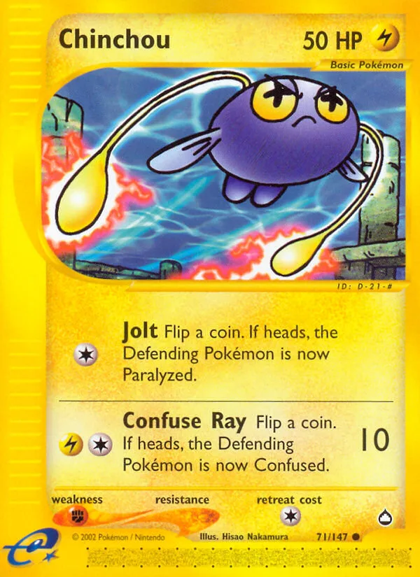 Chinchou · Aquapolis 71/147