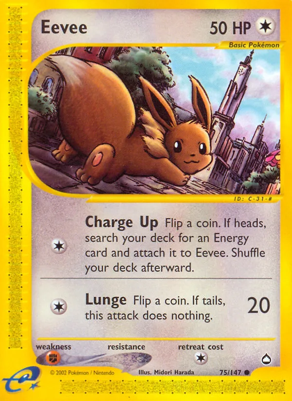 Eevee · Aquapolis 75/147