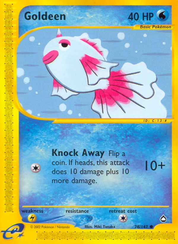 Goldeen · Aquapolis 78/147