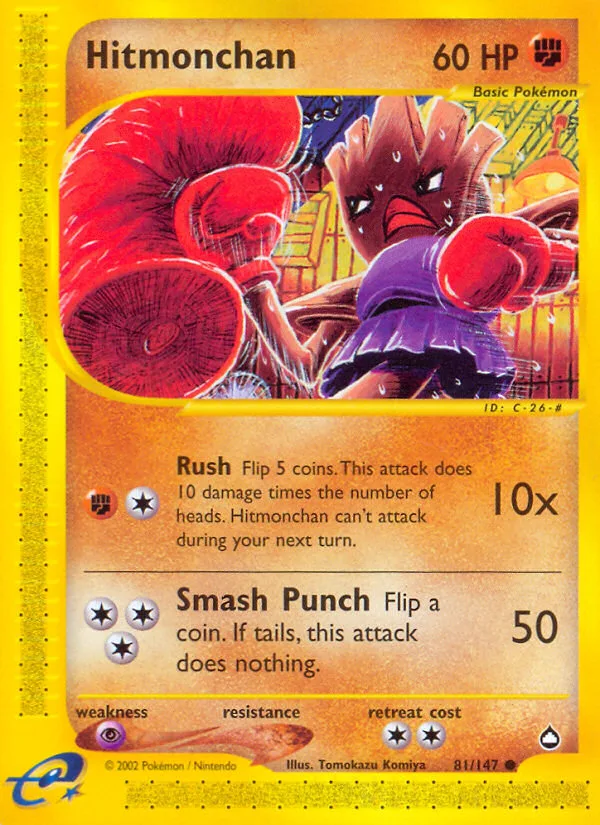 Hitmonchan · Aquapolis 81/147