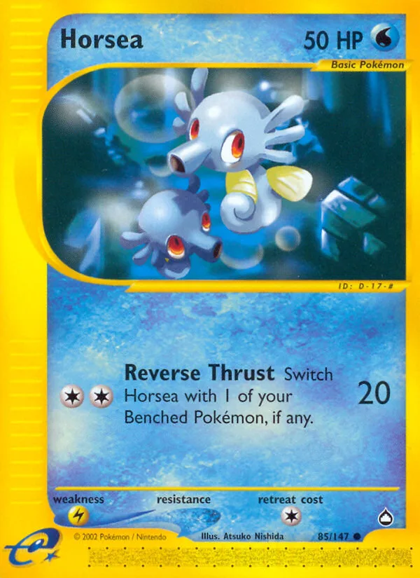 Horsea · Aquapolis 85/147