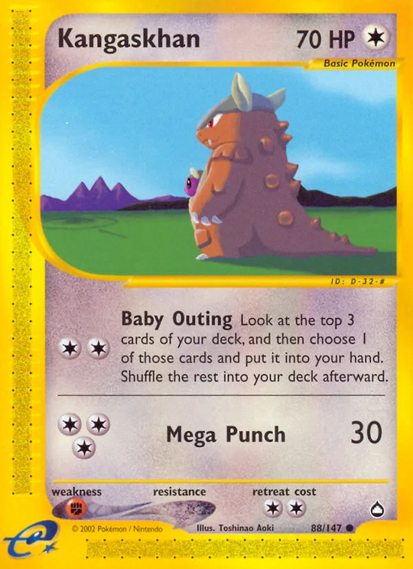 Kangaskhan · Aquapolis 88/147