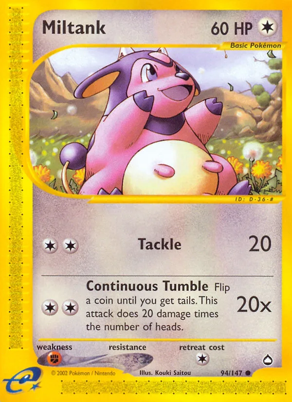 Miltank · Aquapolis 94/147