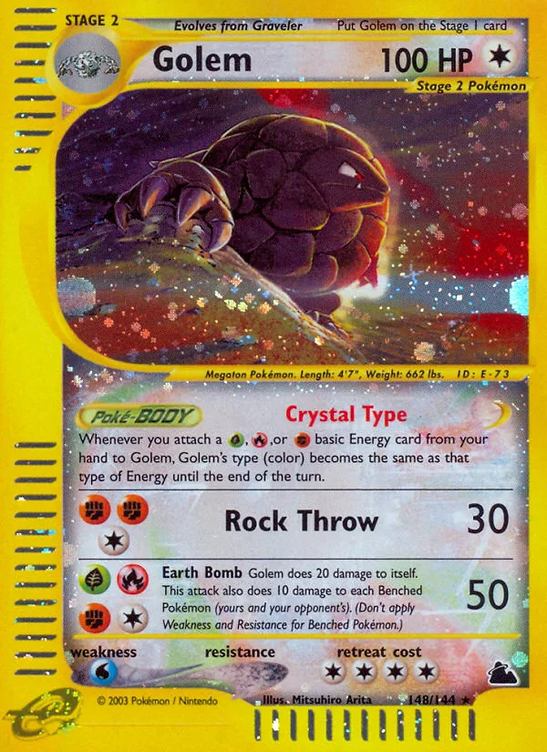 Golem · Skyridge 148/144