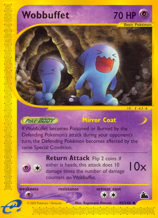 Wobbuffet · Skyridge 45/144