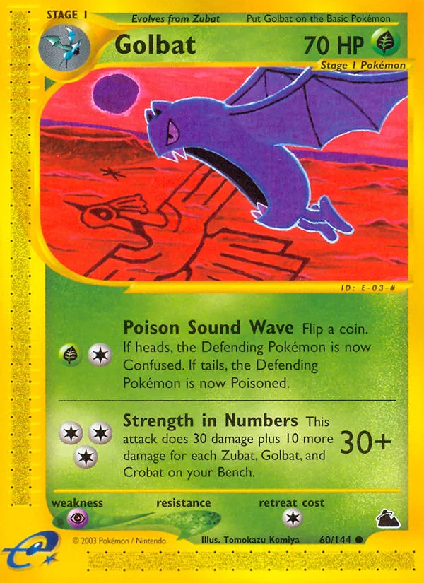Golbat · Skyridge 60/144