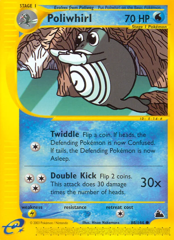 Poliwhirl · Skyridge 88/144
