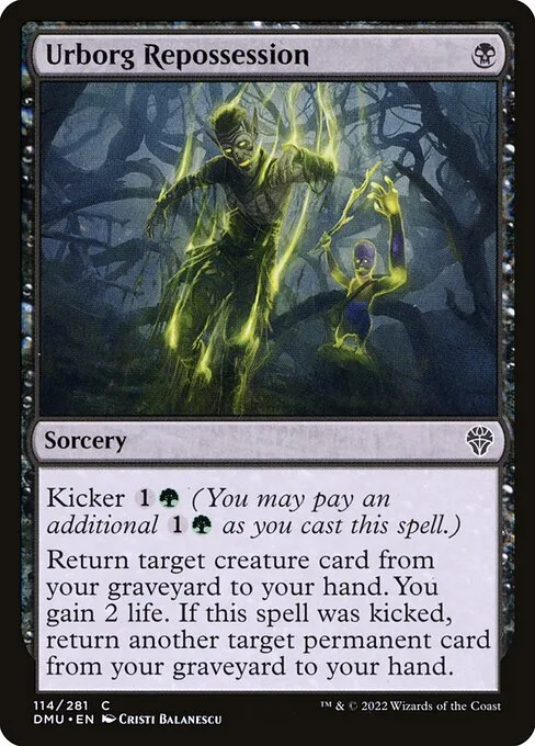 Urborg Repossession · Dominaria United 114/453