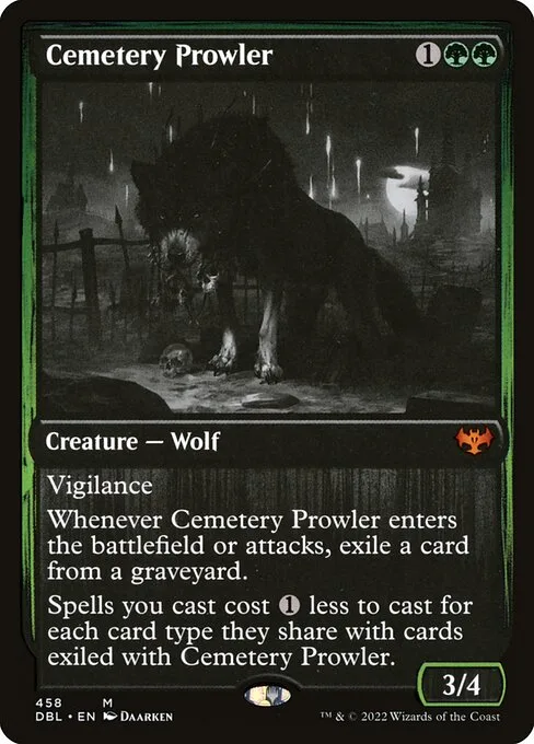 Cemetery Prowler · Innistrad: Double Feature 458/535