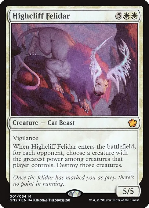 Highcliff Felidar · Game Night 2019 1/64