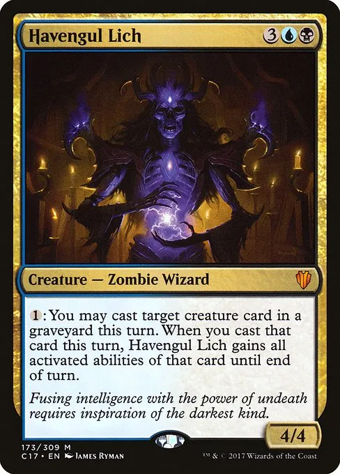 Havengul Lich · Commander 2017 173/309