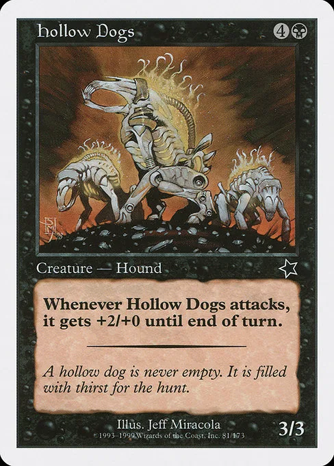 Hollow Dogs · Starter 1999 81/173