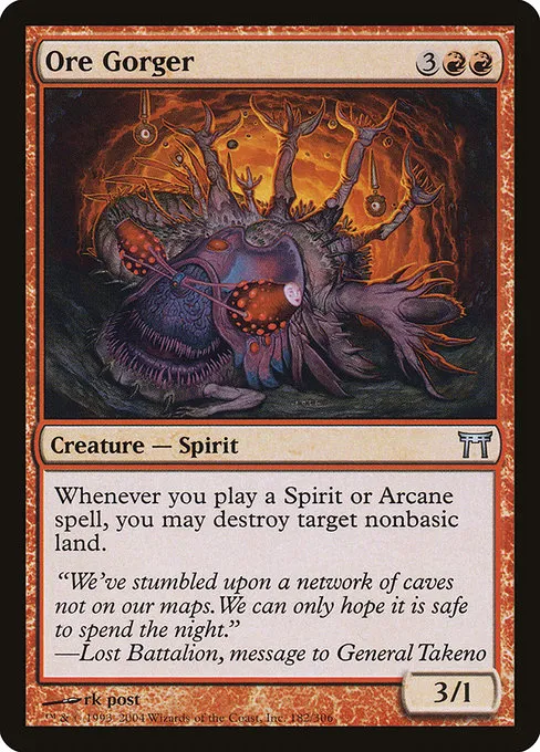 Ore Gorger · Champions of Kamigawa 182/307