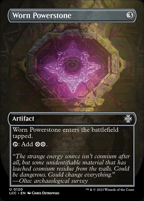 Worn Powerstone · The Lost Caverns of Ixalan Commander 120/370